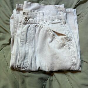 Brandy Melville White Straight Leg Jeans